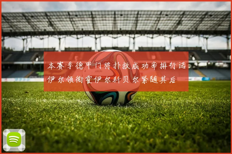 本赛季德甲门将扑救成功率排行诺伊尔领衔霍伊尔科贝尔紧随其后
